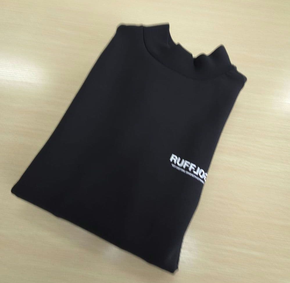 メンズウェア RUFFLOG L/S BACK LOGO MOCK NECK