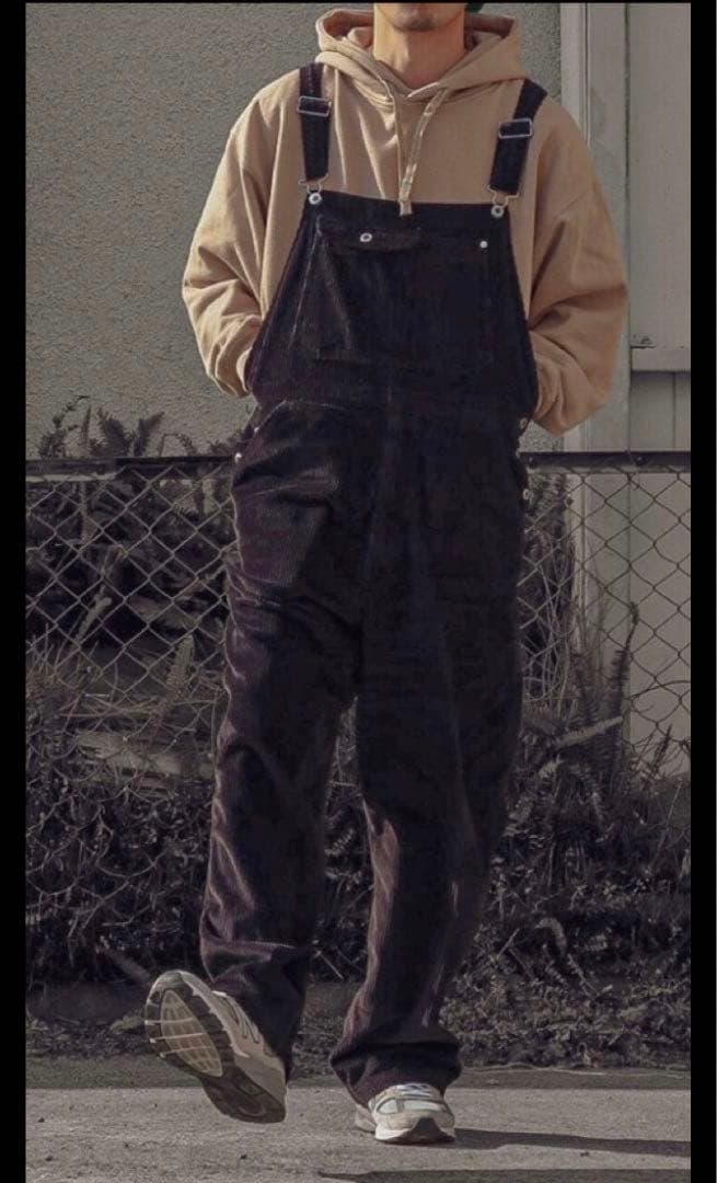 大人気❗️Levis silverTab コーデュロイ オーバーオール 黒M