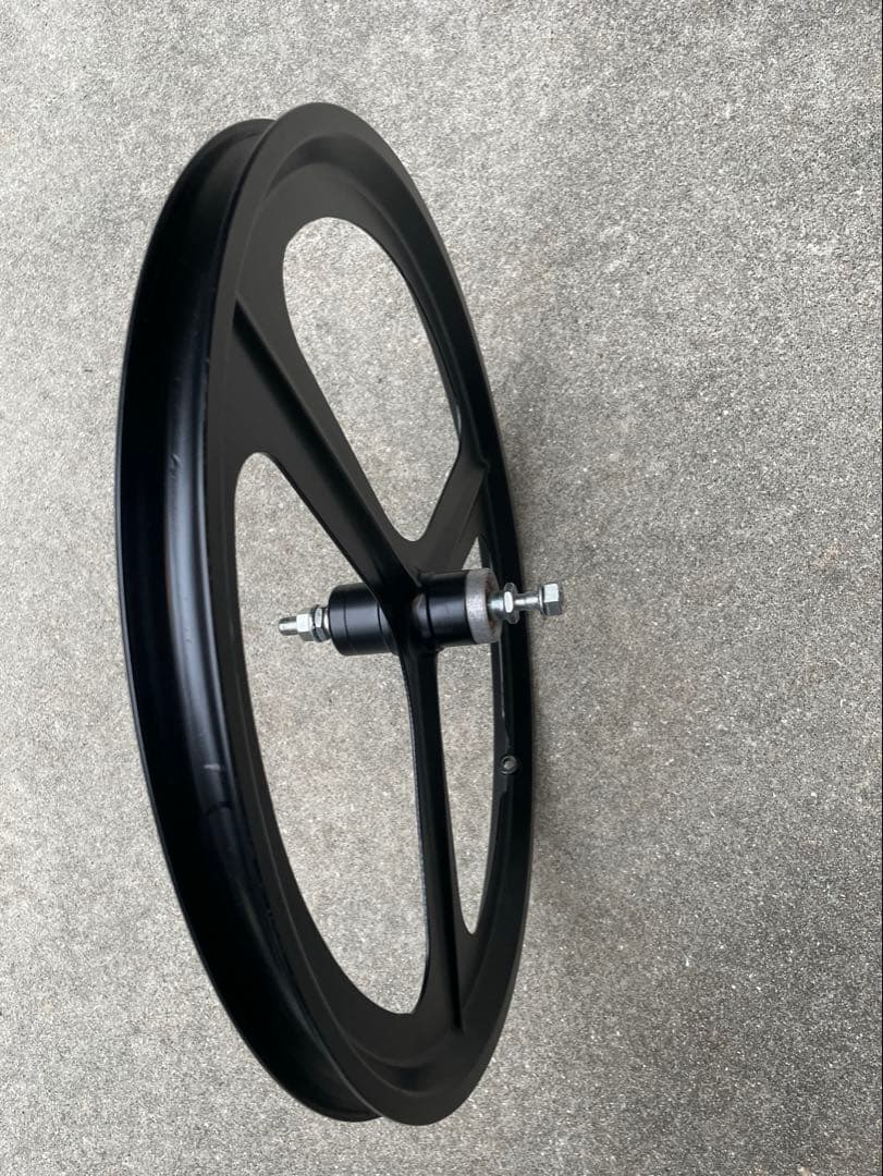 自転車用アルミブラックホイール