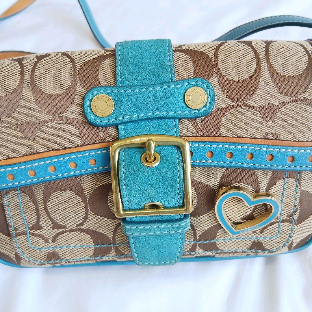 COACH　1485　y2k　Soho　Shoulder bag　blue