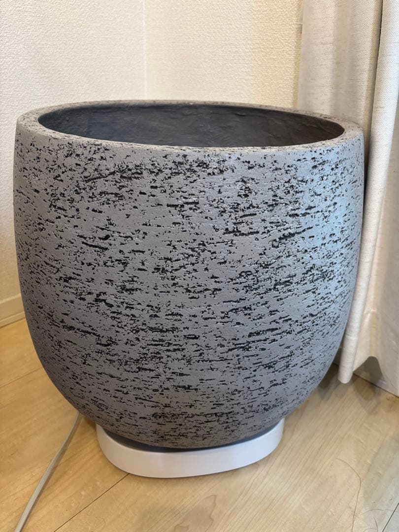 アクタス　stem 鉢カバー　Eco Stone(10号鉢用) グレー