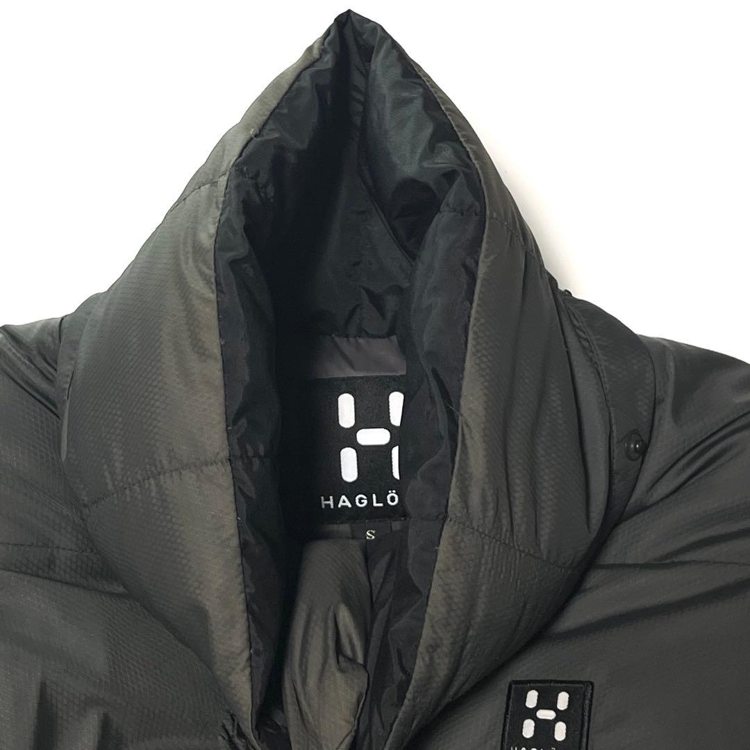 Haglöfs オールドホグロフス ダウンパーカー ジャケット グレー S