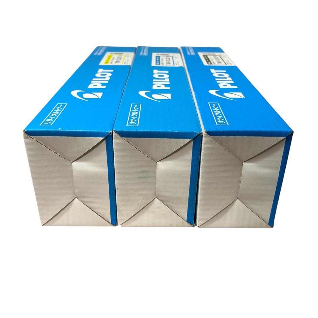 PILOT リサイクルトナー イエロー シアン ブラック TNR-C3LK2