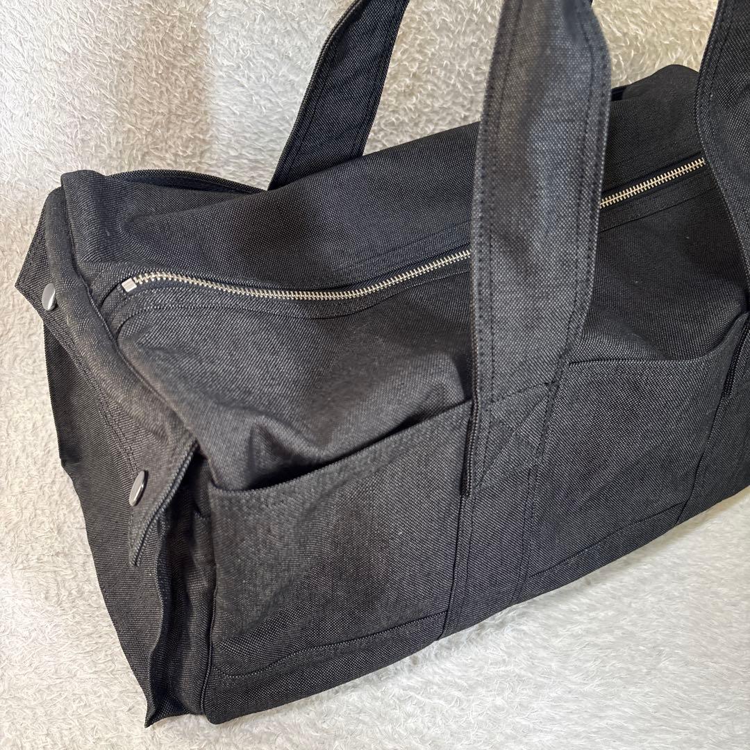 未使用級！PORTER キャンバス ボストンバッグ スモーキー Lサイズ 大容量