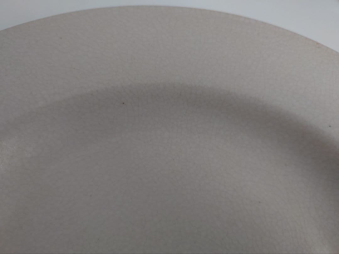 河合竜彦 貫入釉リム大皿 リム皿 器 食器