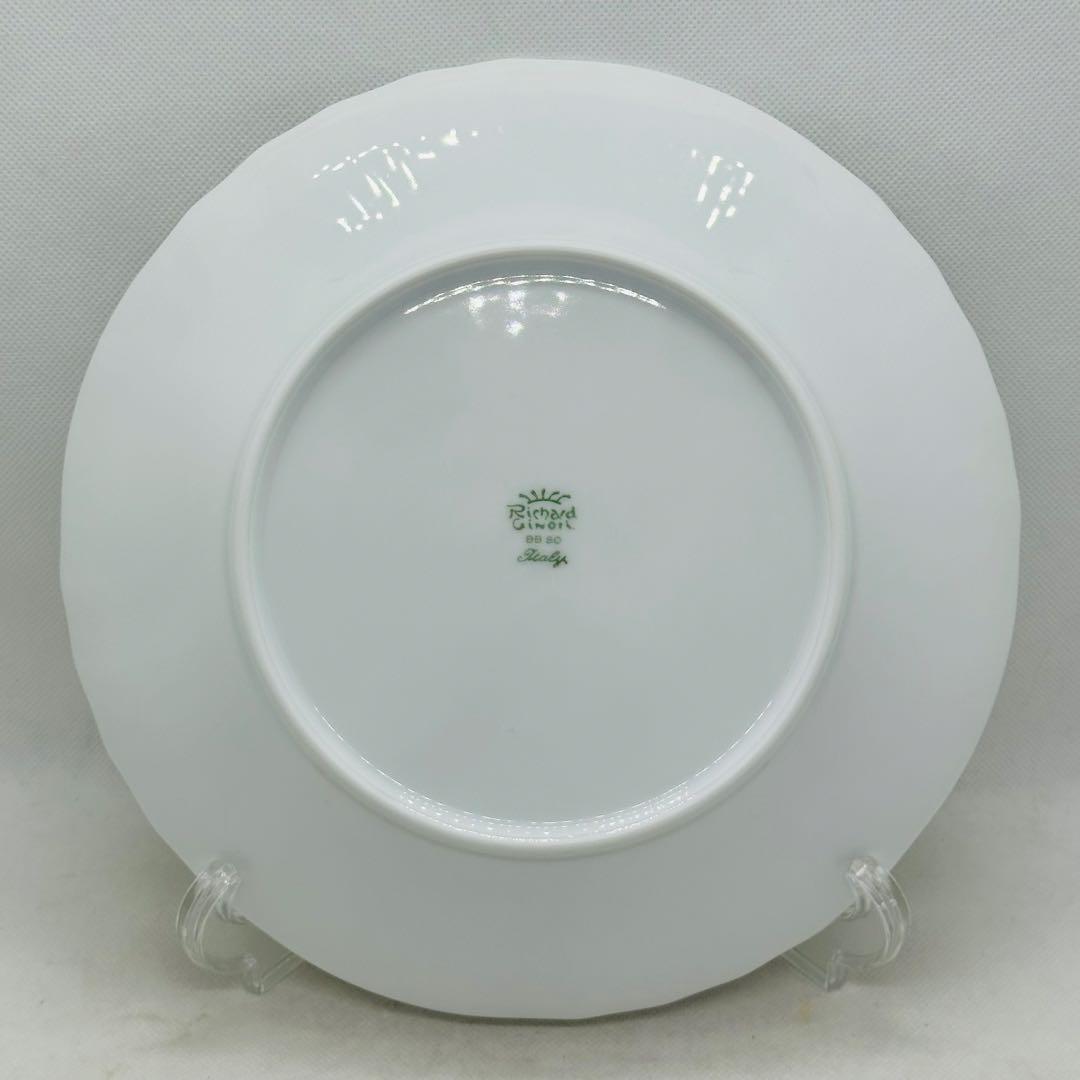 リチャードジノリ ベッキオホワイト ディナープレート 24.5㎝ ６枚セット