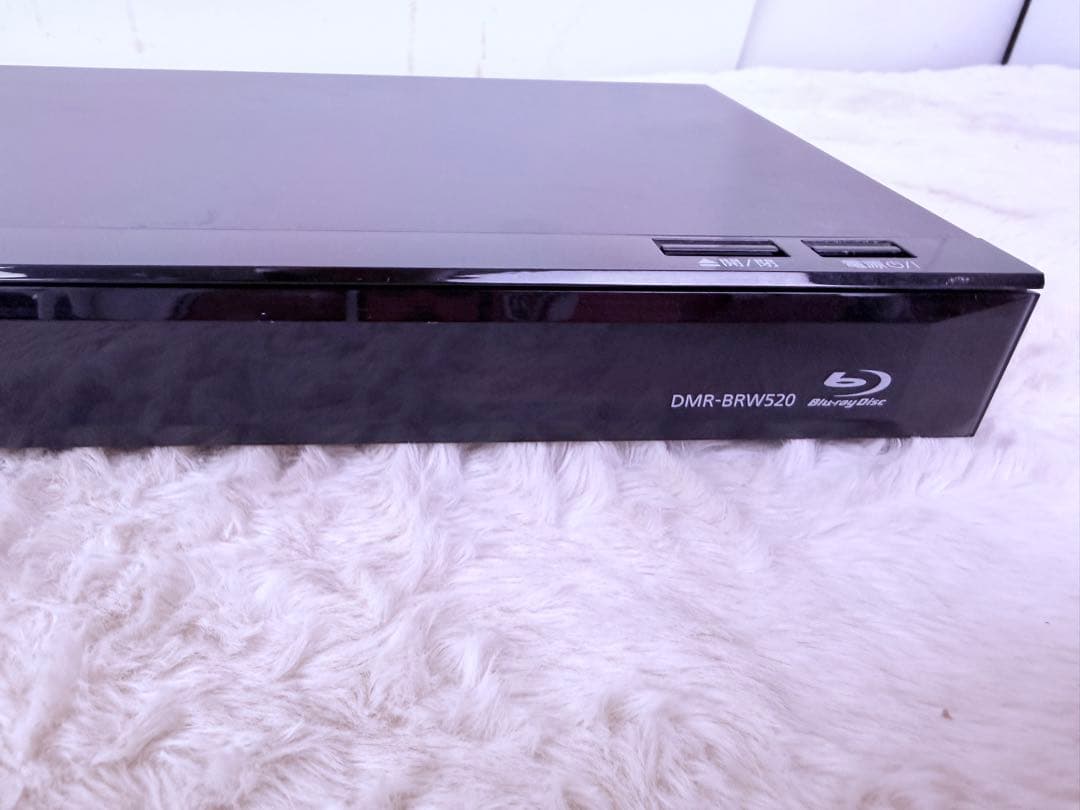 すぐに視聴可能♪DMR-BRW520美品500GB 2番組録画 新品リモコン付