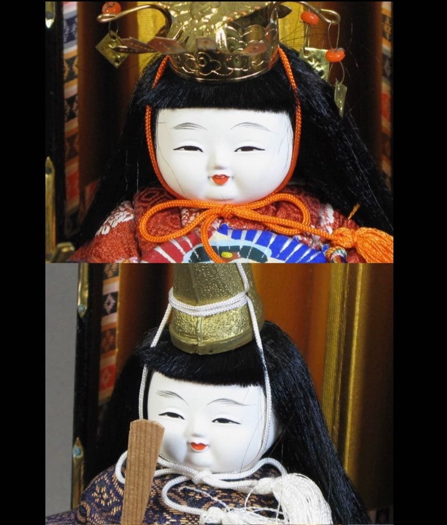 雛人形セット ひな祭り用 15体　木目込み