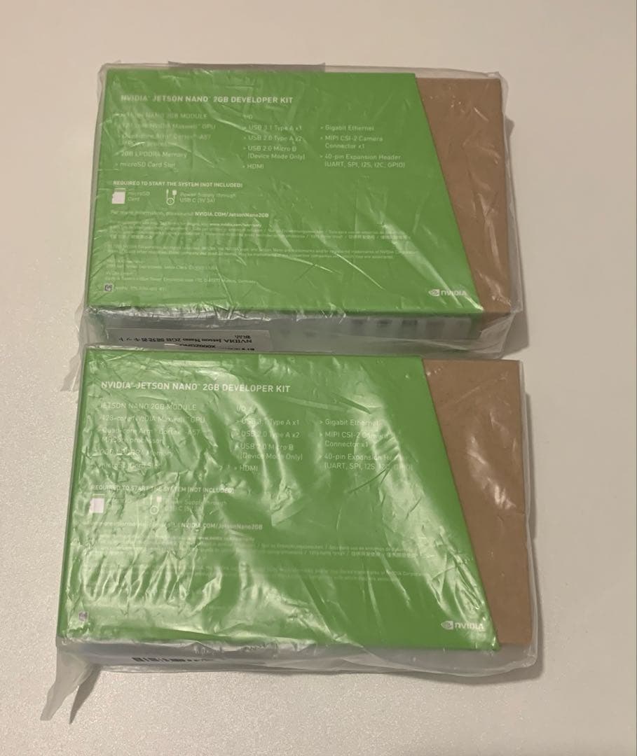 【新品未開封】NVIDIA Jetson Nano 2GB 開発者キット 2個