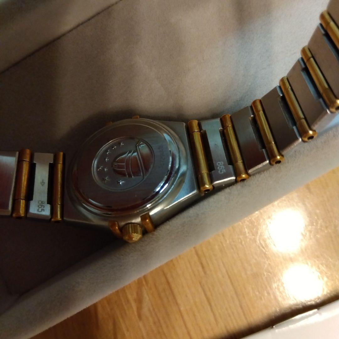 OFF処分　オメガ　コンステレーション　12Pダイヤ　シェル盤