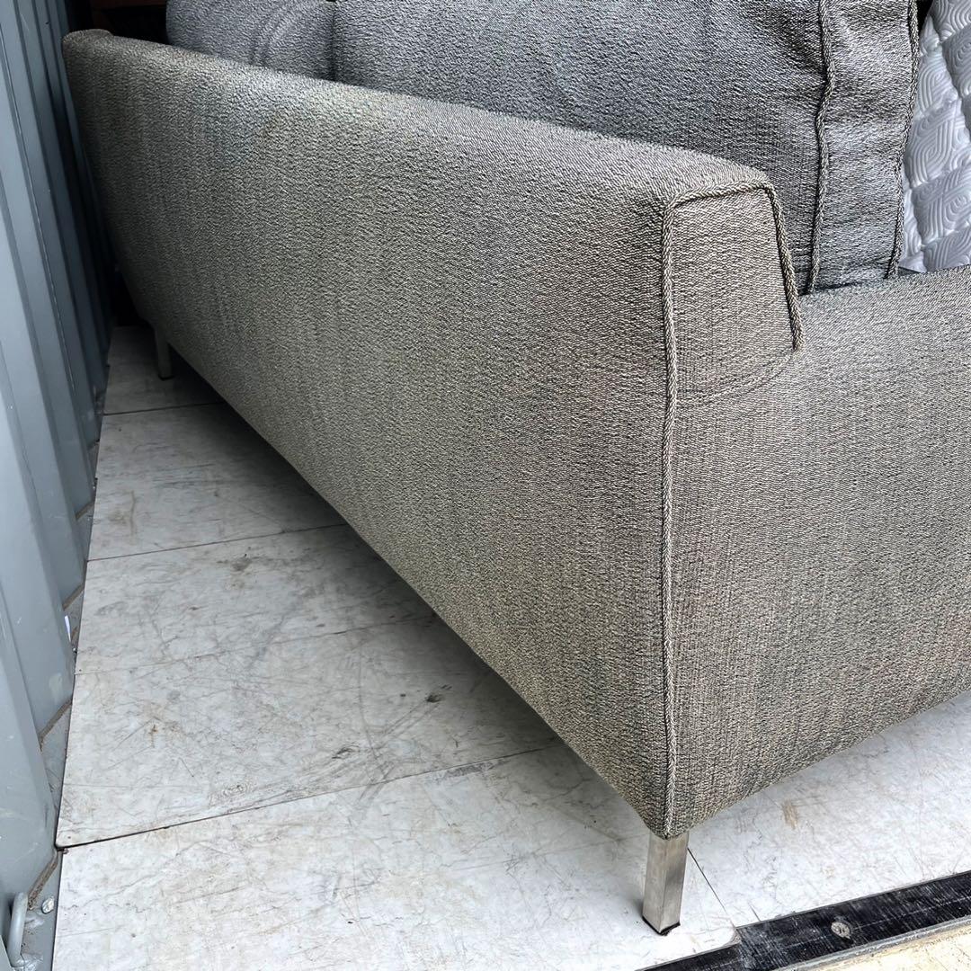 取付無料！アクタス アイラーセン ストリームライン グレーファブリックソファ✨