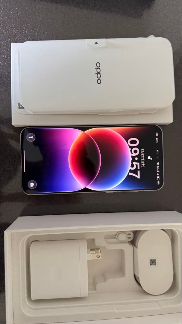 OPPO Find X9 チタニウムグレー