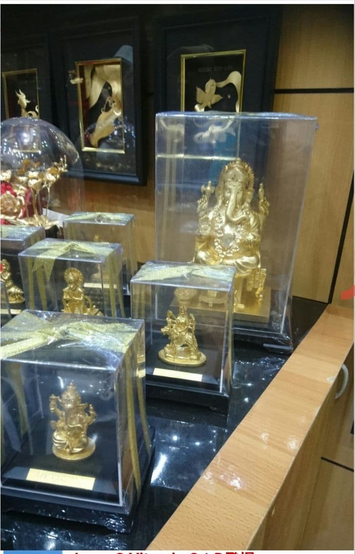 【ドバイ】 24Kゴールド フォイル　星座 山羊座/Capricornus