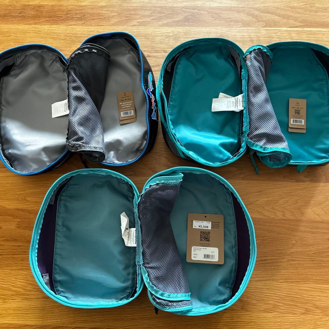 パタゴニア ブラックホールキューブ　ミディアムサイズ　3個セット