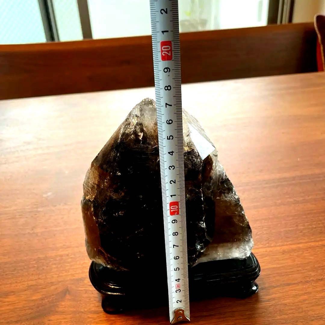 スモーキー　エレスチャル　クォーツ　ポイント　天然石　水晶　原石　パワーストーン