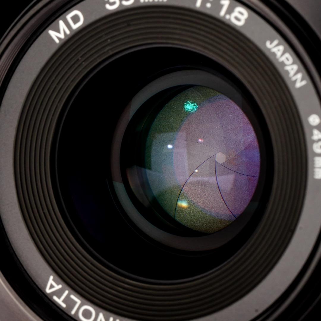 【希少】動作◎ ミノルタ New MD 35mm F1.8 625