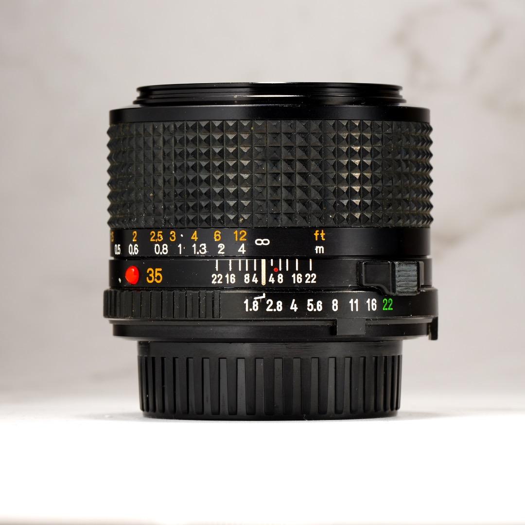 【希少】動作◎ ミノルタ New MD 35mm F1.8 625
