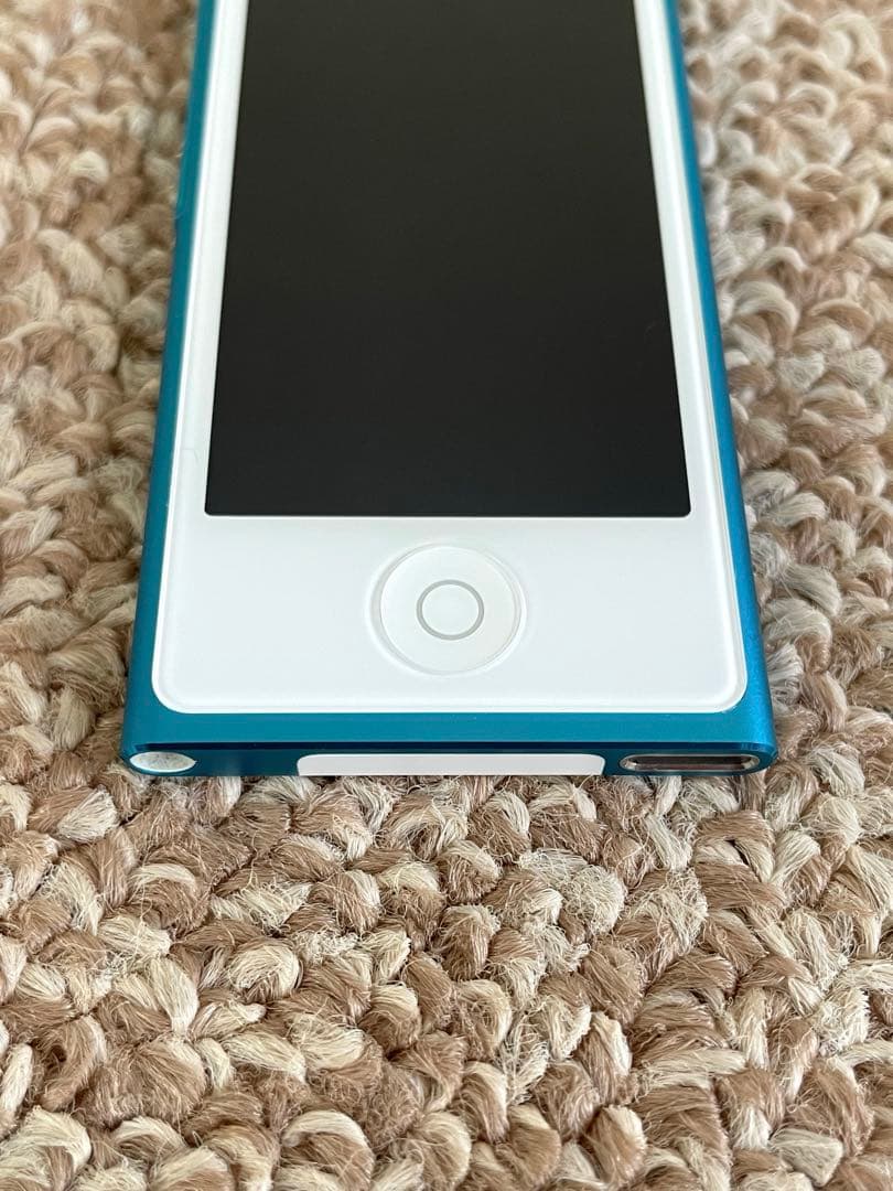 ☆美品 動作確認済 iPod nano 第7世代 ブルー Bluetooth