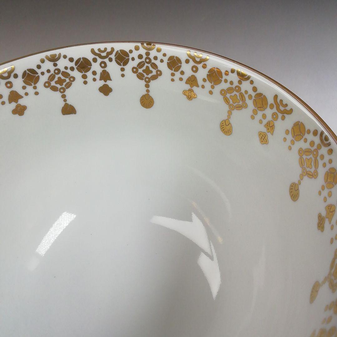 Ｔ７３７　茶碗　『赤地　金襴手』『瑞豊窯 造』　共箱　抹茶碗　茶道具