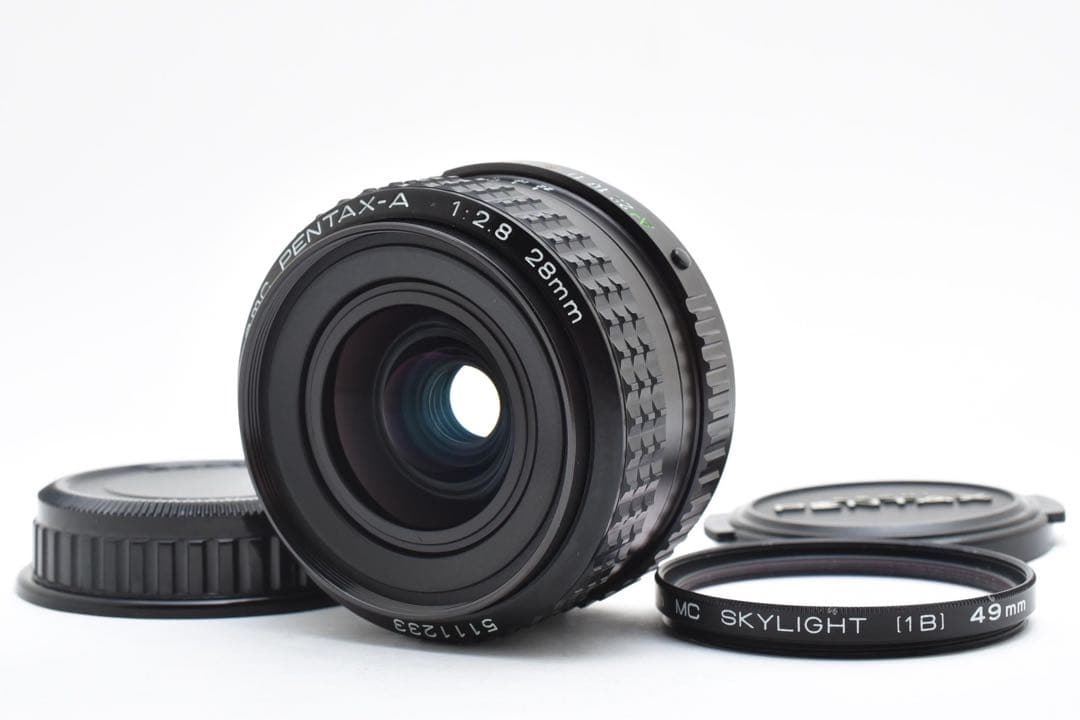 【美品】ペンタックス PENTAX SMC PENTAX-A 28mm F2.8