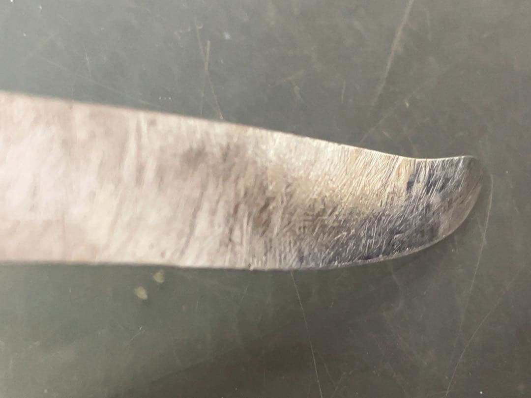 純銀・手鍛造バターナイフ（Silver 1000）新品未使用