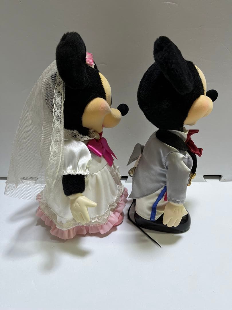 【セール】ディズニー　ミッキー　ミニー　オルゴール　 SANKYOぬいぐるみ