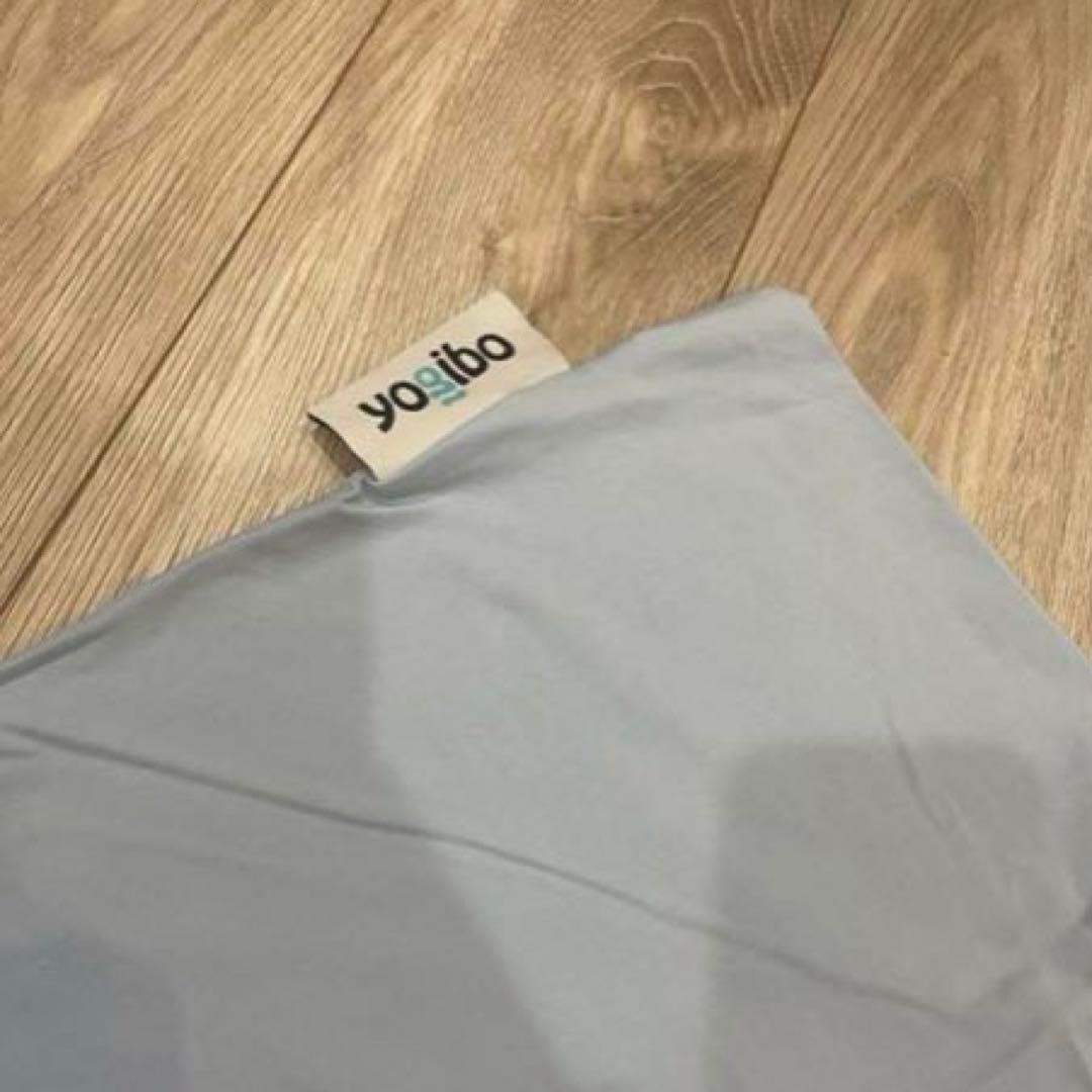 ヨギボー カバー yogibo max カバー 本体なし 水色 スカイブルー