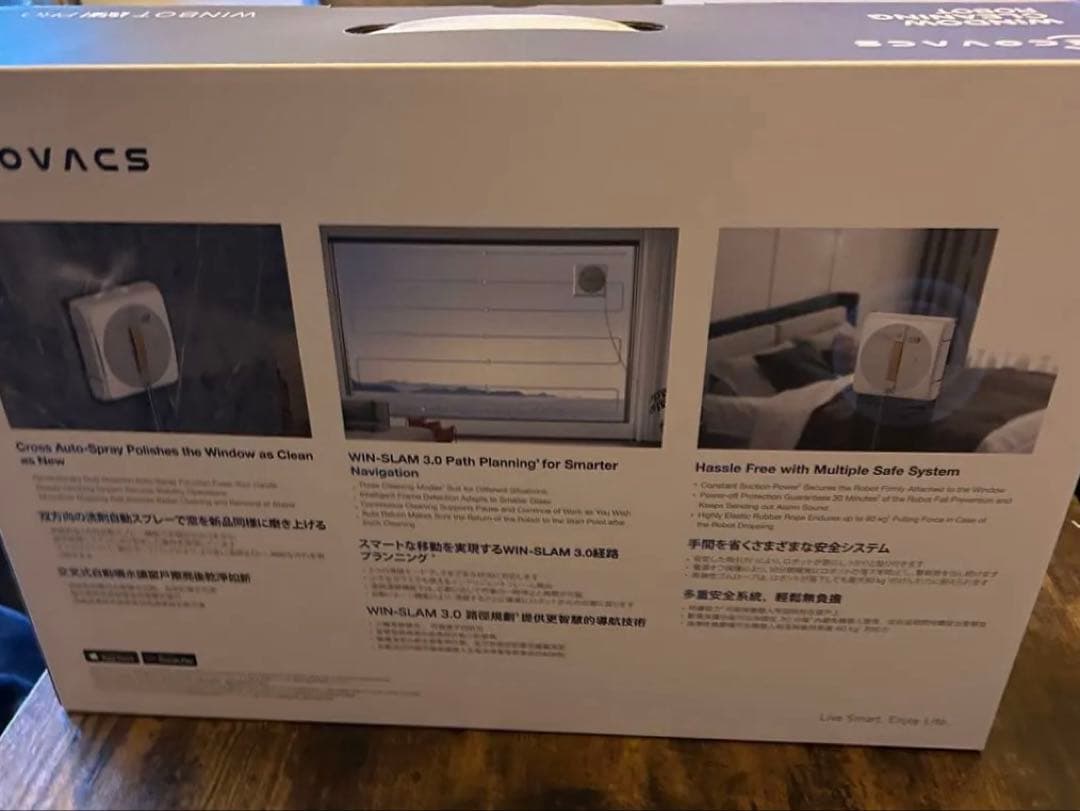 未開封‼️ECOVACS (エコバックス) W1PRO窓掃除ロボットWINBOT