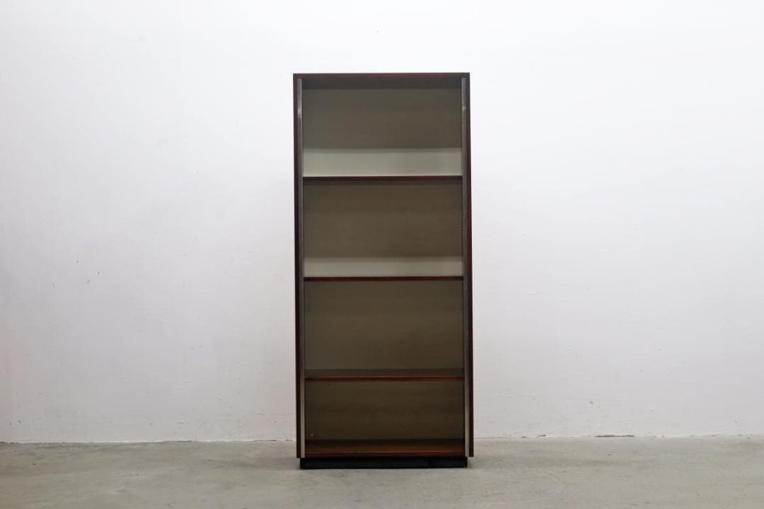 ヴィンテージ ローズウッド シェルフ 本棚 キャビネット 飾り棚 食器棚 2