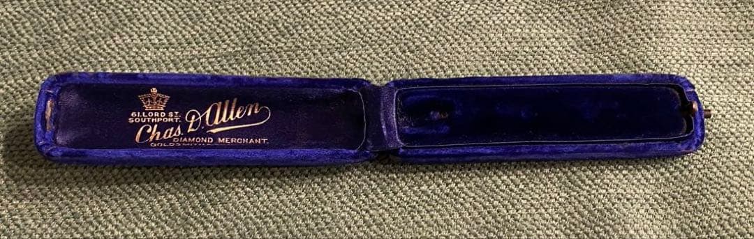 【希少品】名門『ゴールドスミス＆シルバースミス社』ジュエリー・ケース