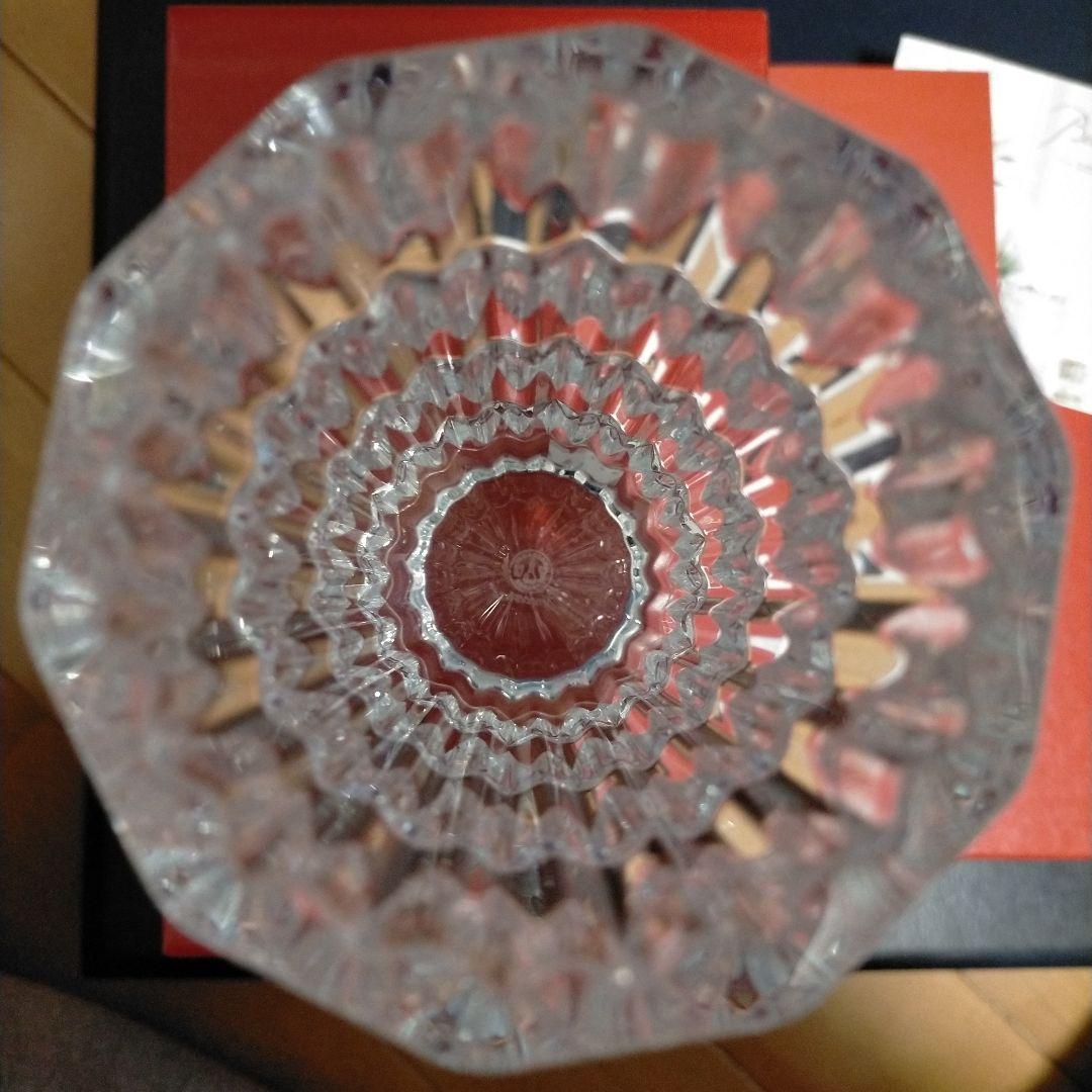 美品 Baccarat バカラ ルクソール フラワー ベース 花瓶