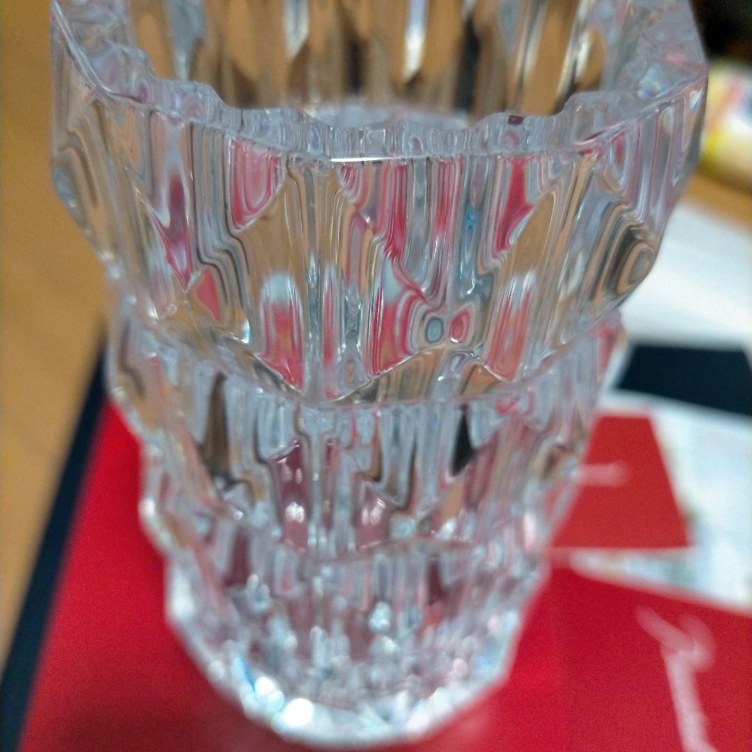 美品 Baccarat バカラ ルクソール フラワー ベース 花瓶