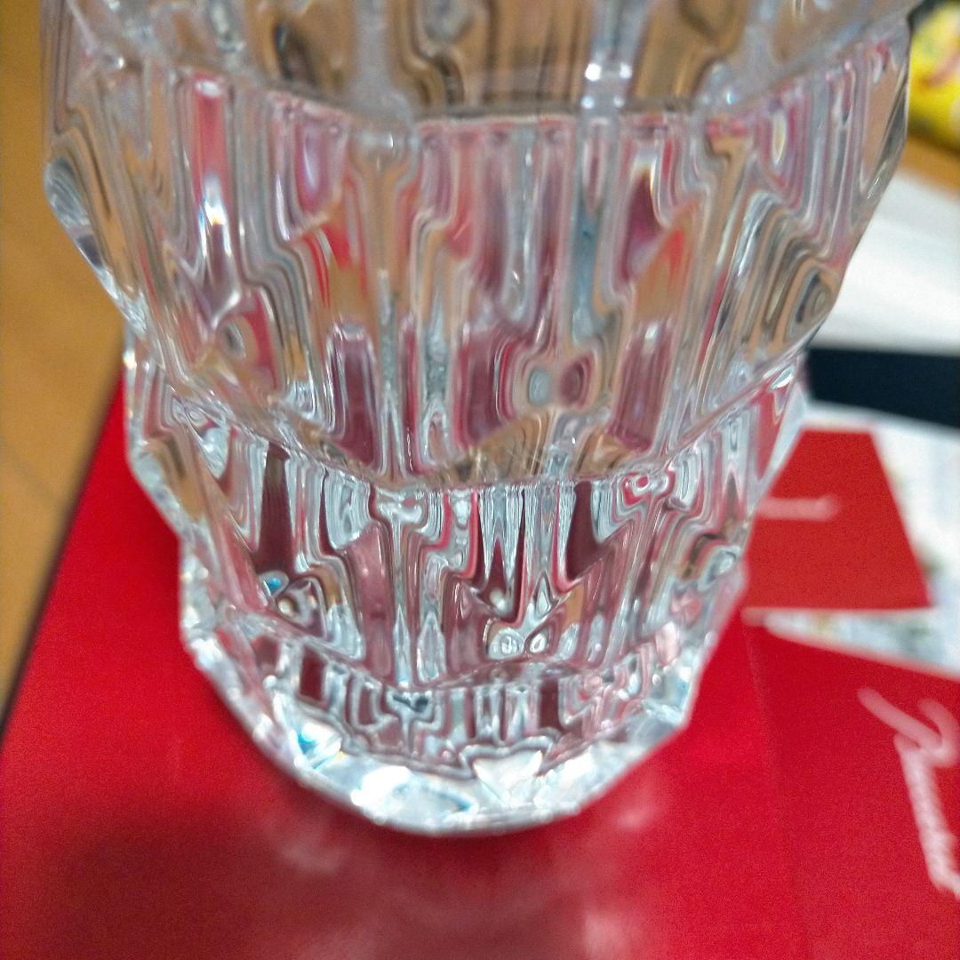 美品 Baccarat バカラ ルクソール フラワー ベース 花瓶