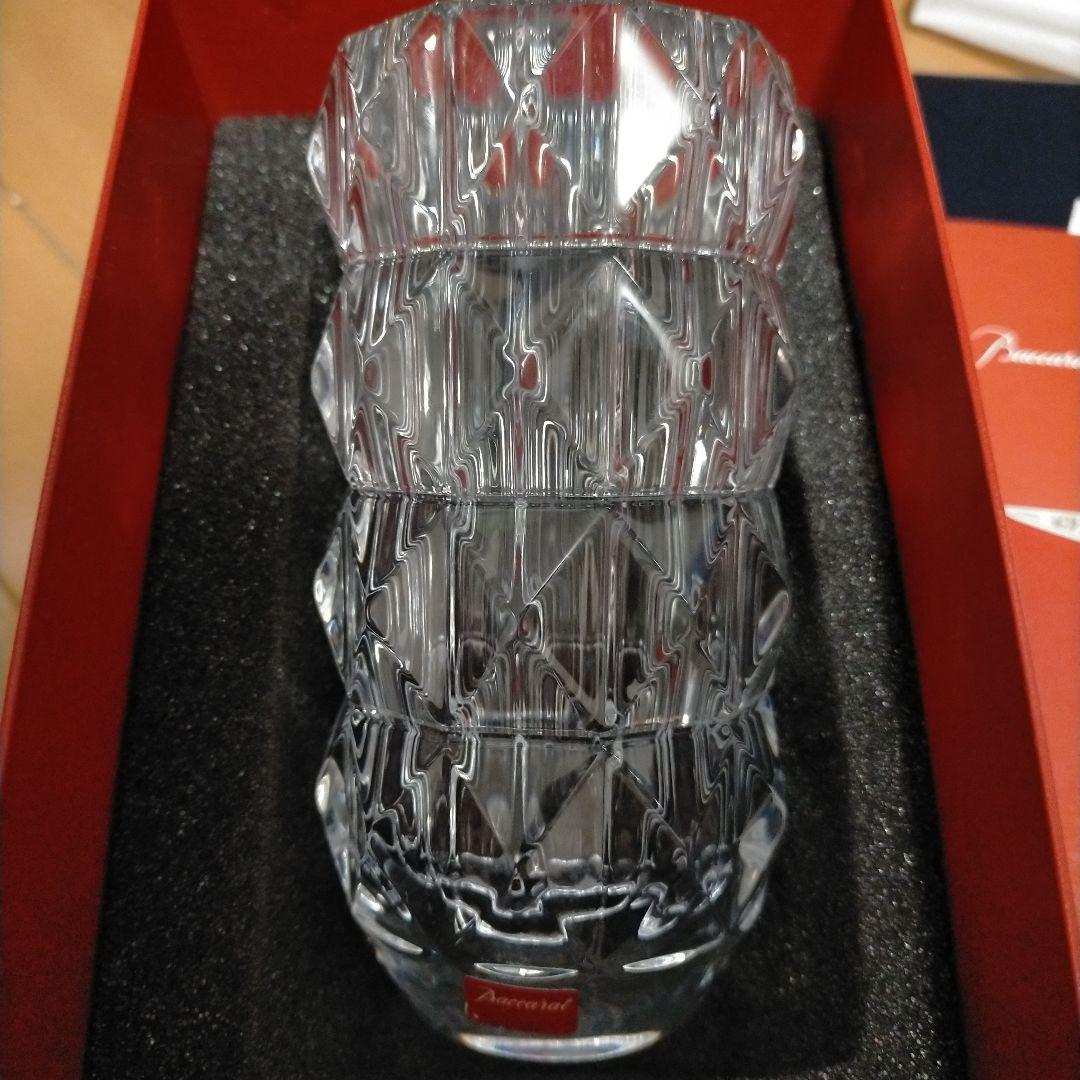 美品 Baccarat バカラ ルクソール フラワー ベース 花瓶