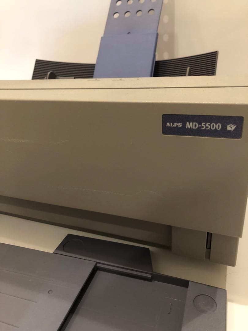 ALPS MD-5500 ジャンク アルプス電気製 マイクロドライプリンター本体