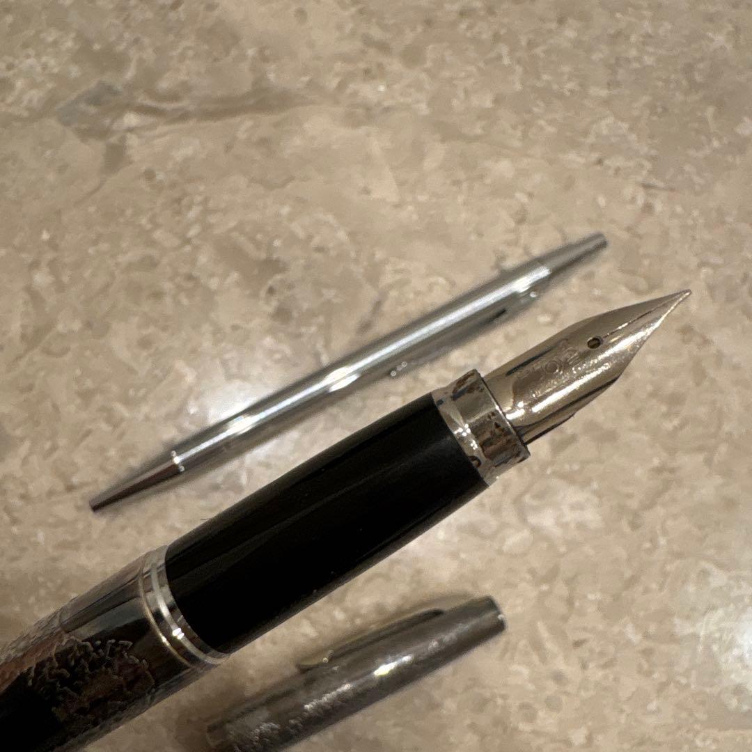 Platinum プラチナ万年筆 細字 ボールペン　セット