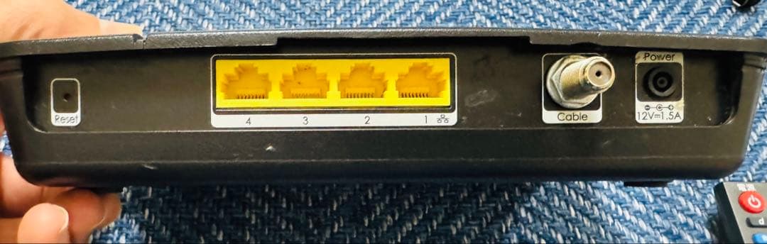 【ジャンク】J:COM LINK XA401 CATV HD 充電器付き