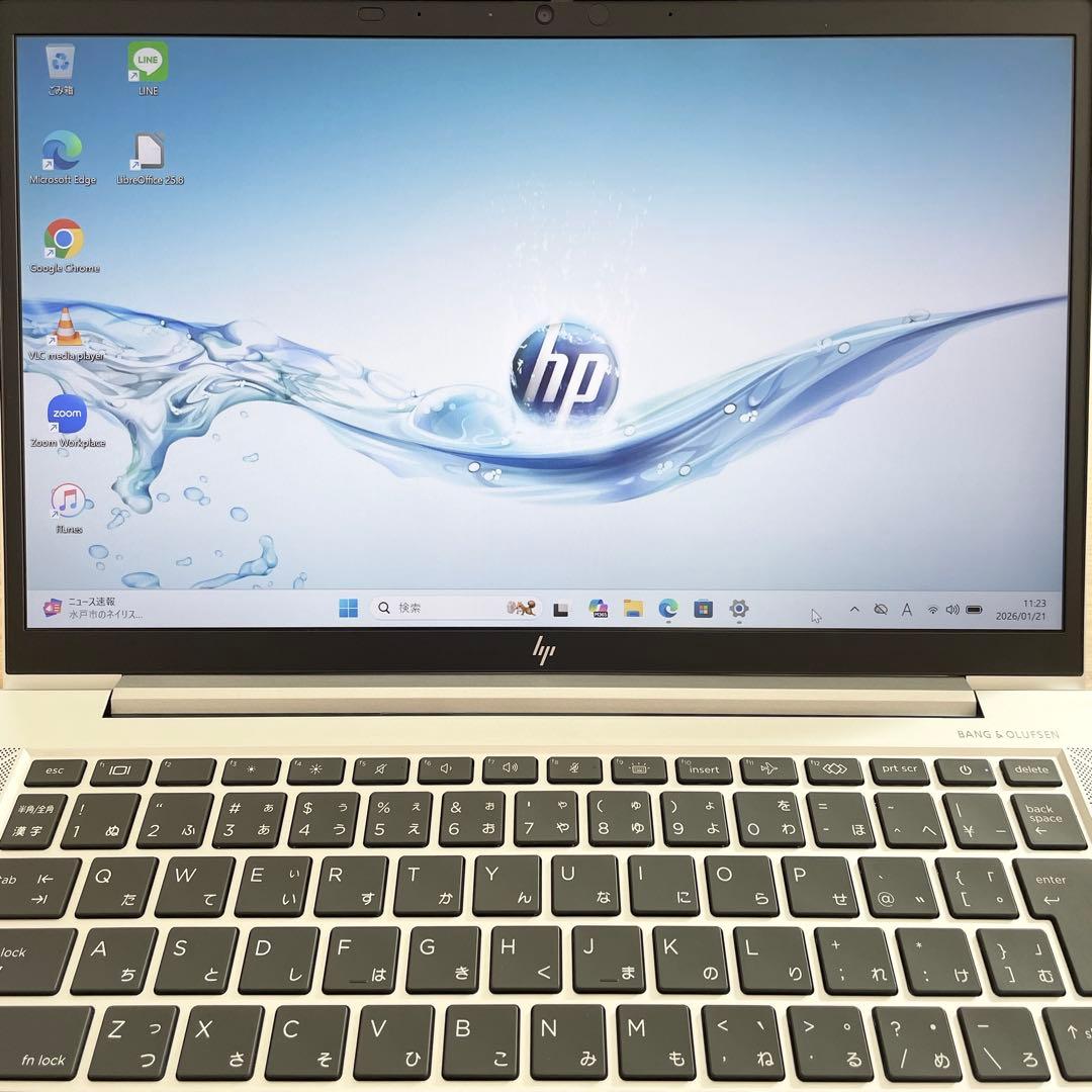 【準美品】HP EliteBook i5 2022年製 メモリ16 SSD256