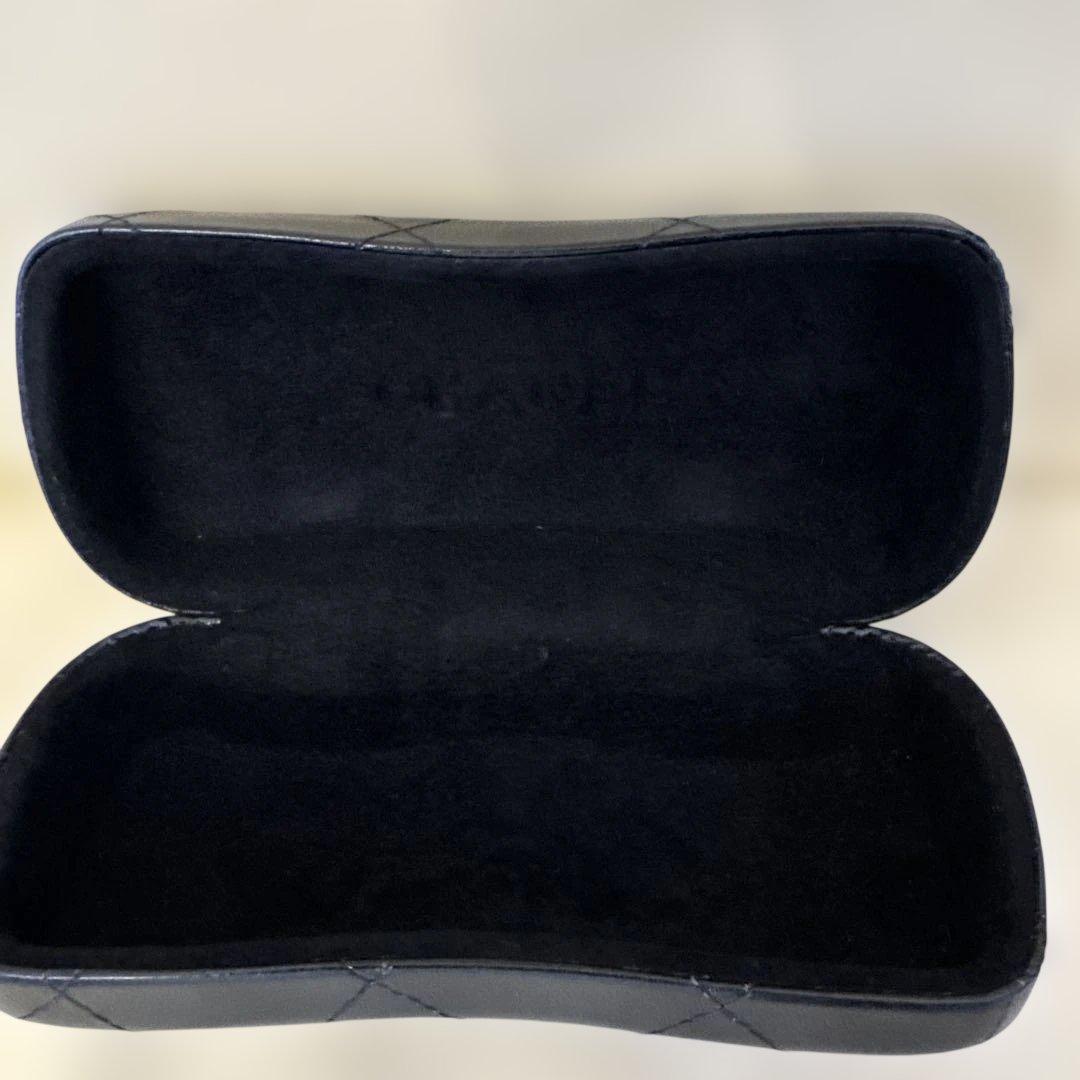 【超貴重】CHANEL ブラックレザー　サングラス