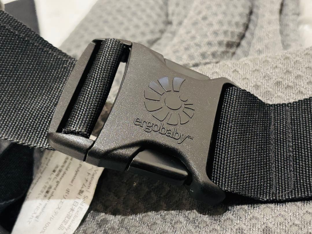 【極美品】エルゴベビー　オムニ ブリーズ　グラファイトグレー