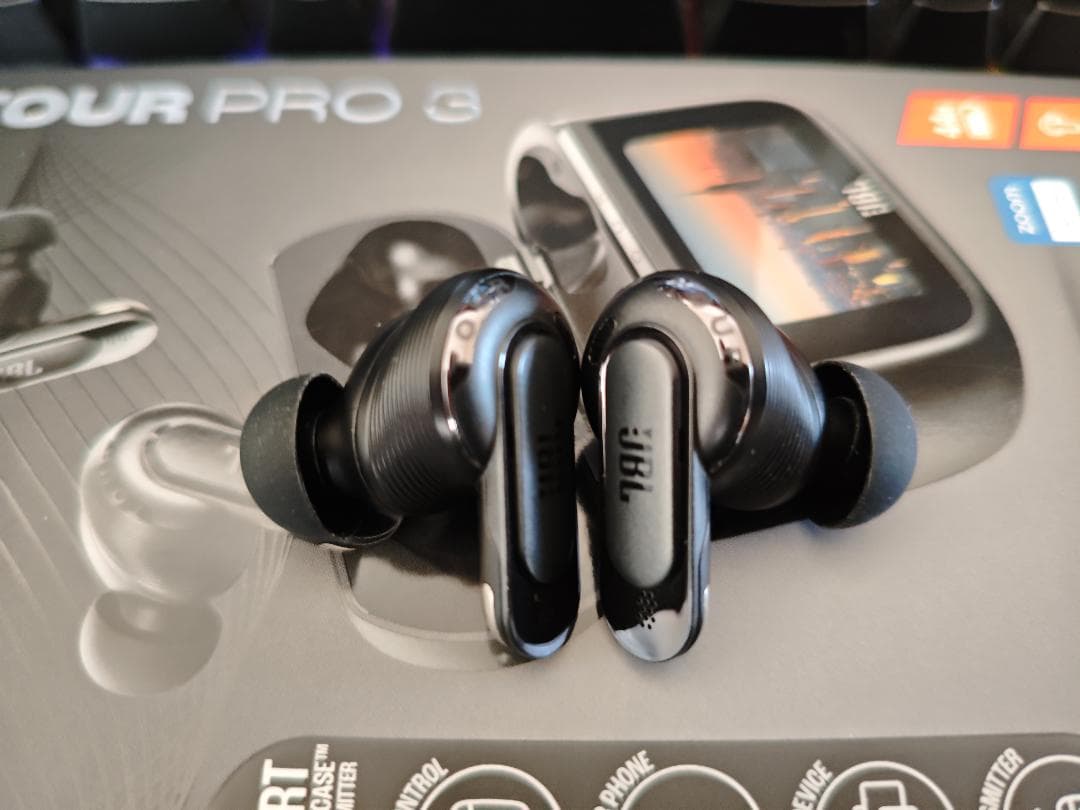 【美品】★最終価格★JBL Tour Pro 3 Black ノイキャンLDAC