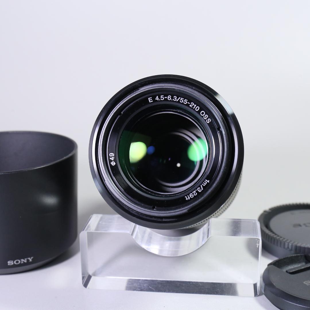 ☆ほぼ未使用レベル☆ SONY E 55-210mm OSS 　＃361