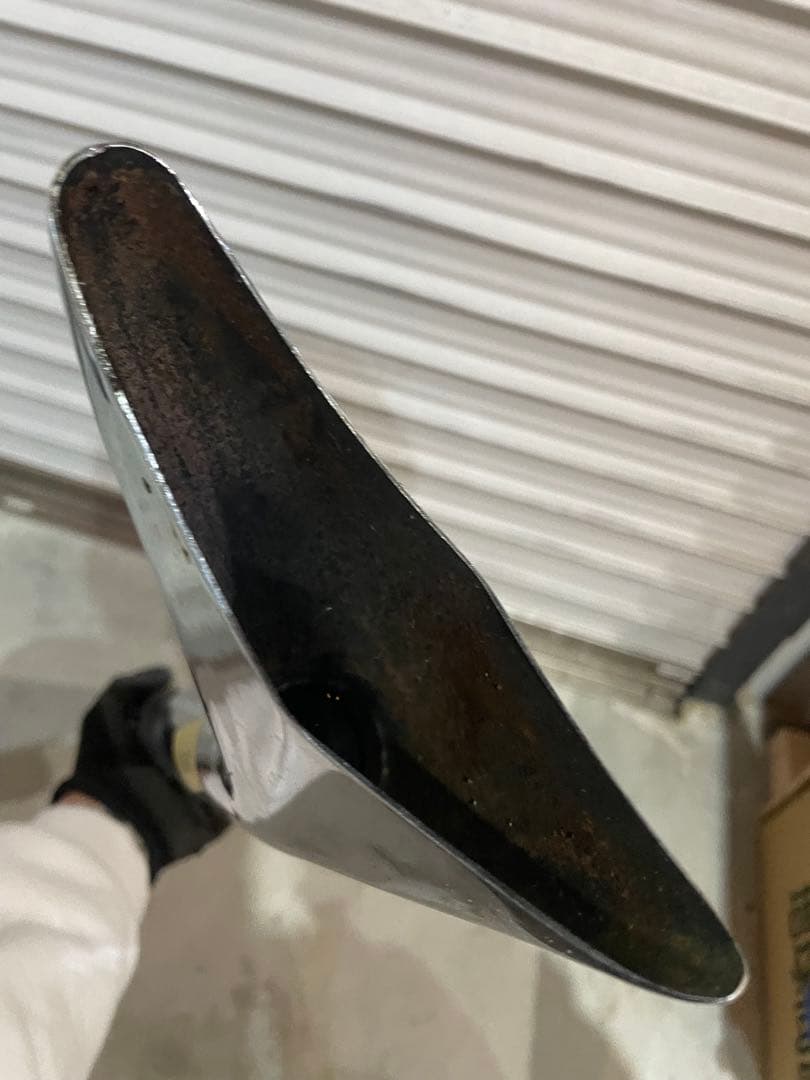 ハーレー　マフラー　フィッシュテール