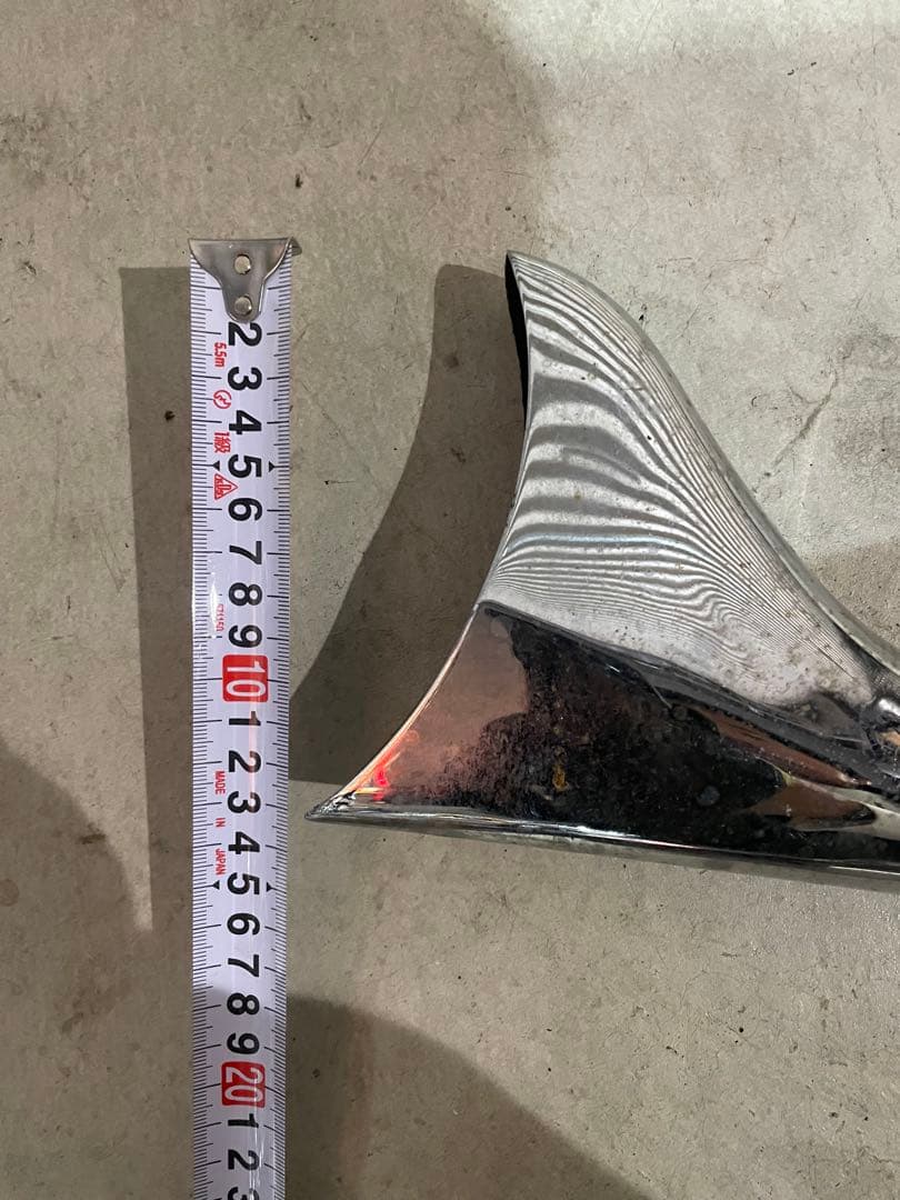 ハーレー　マフラー　フィッシュテール