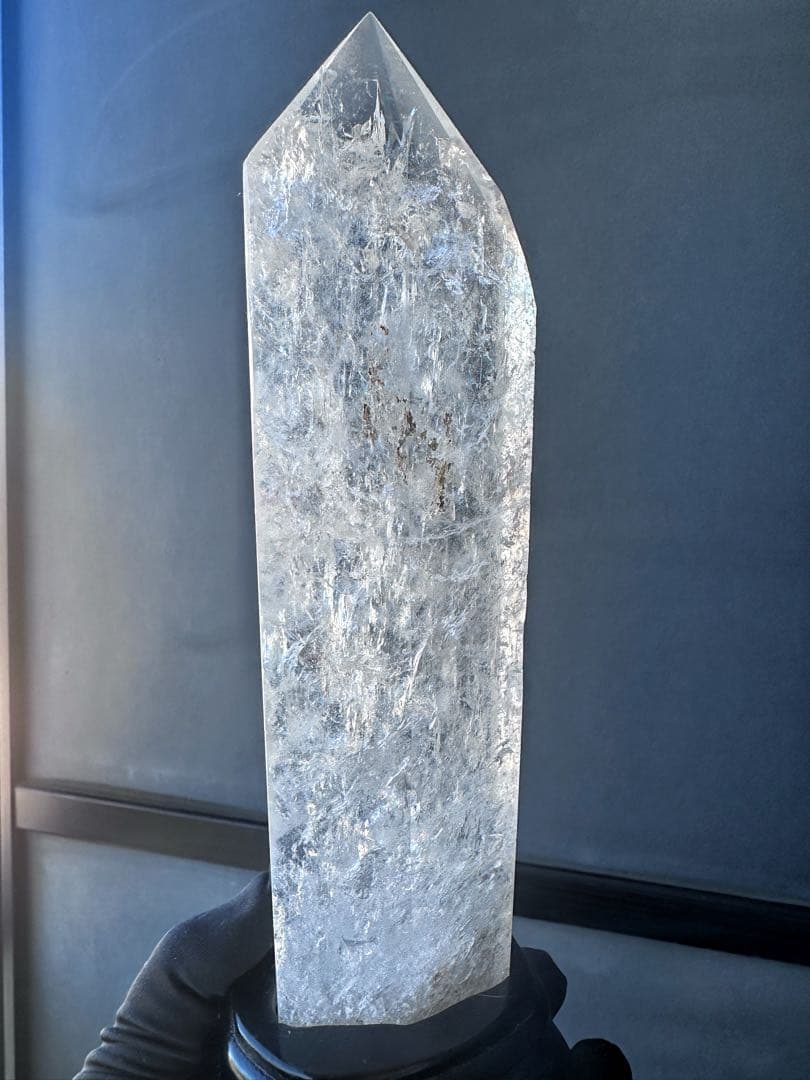 巨大 高品質浄化超強いパワーレインボーヒマラヤクラスターパワーストーンA1101