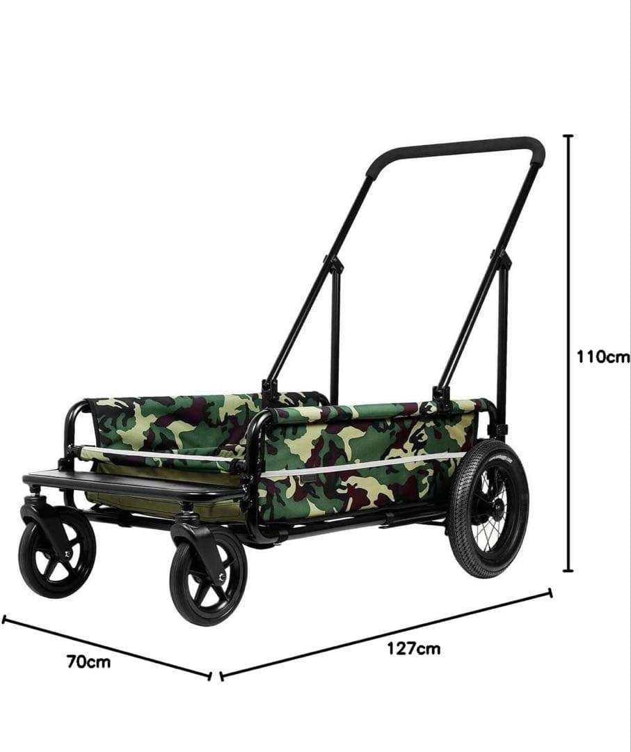 エアバギーフォーベッド　大型犬カート