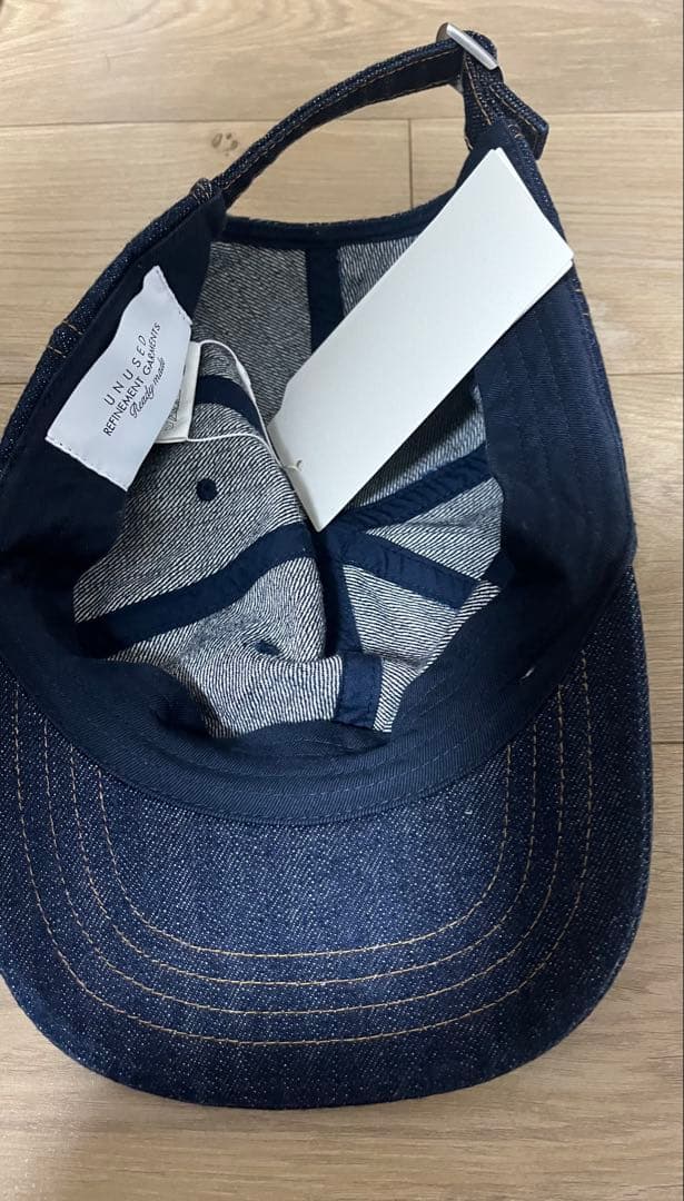 UNUSED デニムキャップ 新品未使用タグ付き品アンユーズド