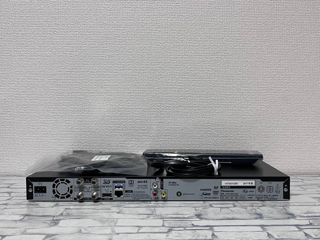 4K 1TB 2番組録画　パナソニック　BDレコーダー　DMR-BRW1020