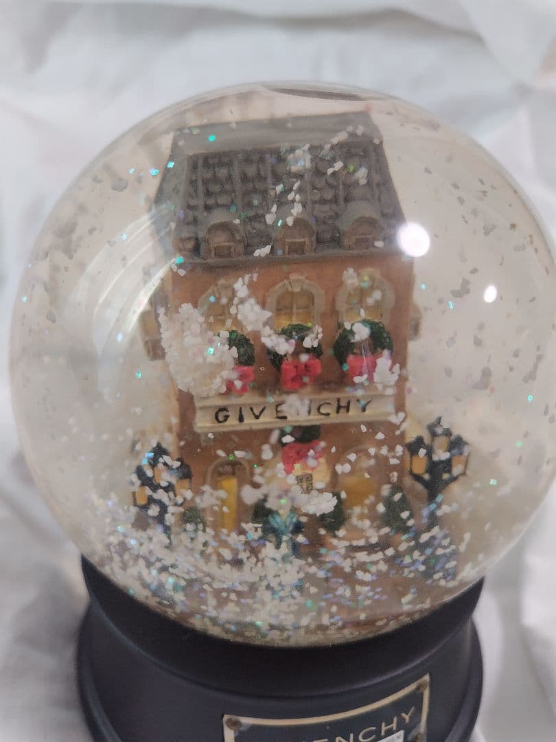 【希少】GIVENCHY スノードーム オルゴール ヴィンテージ