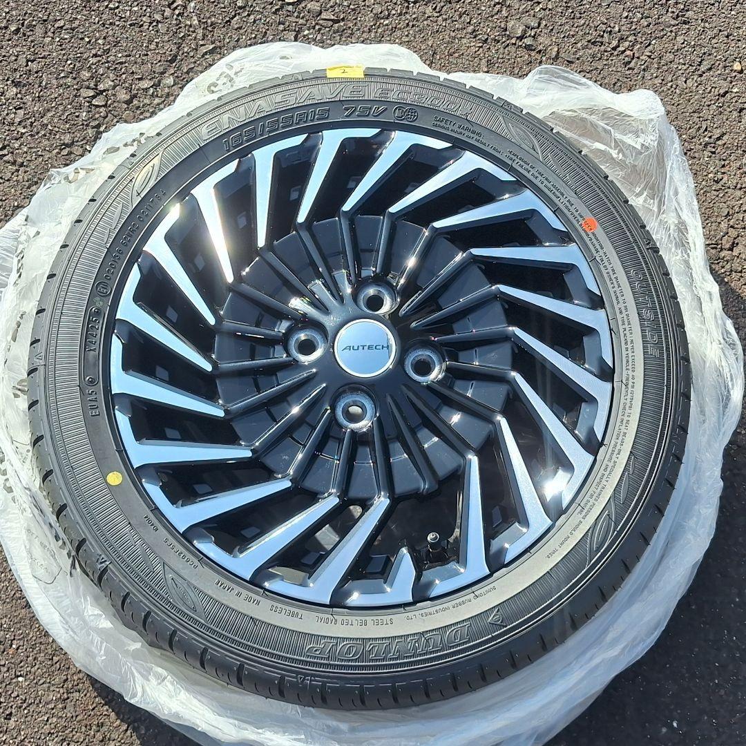 新車外し 2025 新型ルークス オーテック 純正 15インチ タイヤホイール